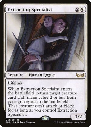 Extraction Specialist - Foil<br /><span class="collector-number">Collector No. 12</span>