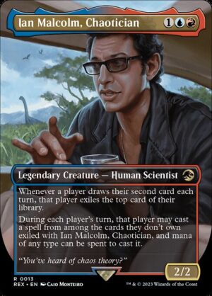 Ian Malcolm, Chaotician<br /><span class="collector-number">Collector No. 13</span>