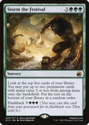 Storm the Festival - Foil<br /><span class="collector-number">Collector No. 200</span>