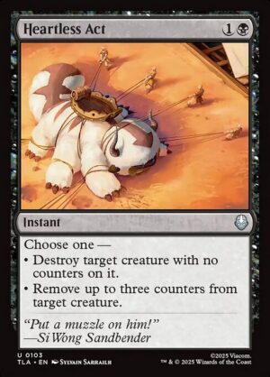 Heartless Act - Foil<br /><span class="collector-number">Collector No. 103</span>