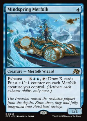 Mindspring Merfolk - Foil<br /><span class="collector-number">Collector No. 51</span>