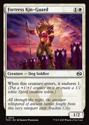 Fortress Kin-Guard<br /><span class="collector-number">Collector No. 12</span>