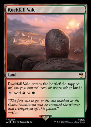 Rockfall Vale - Foil<br /><span class="collector-number">Collector No. 298</span>