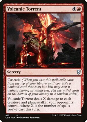 Volcanic Torrent<br /><span class="collector-number">Collector No. 813</span>