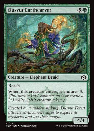 Dusyut Earthcarver<br /><span class="collector-number">Collector No. 141</span>
