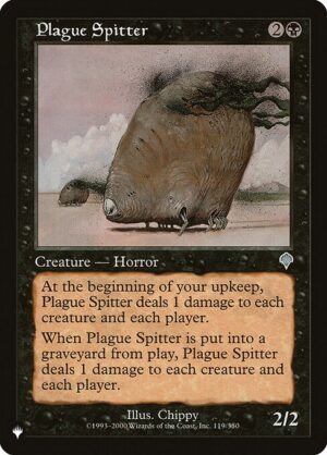 Plague Spitter<br /><span class="collector-number">Collector No. INV-119</span>