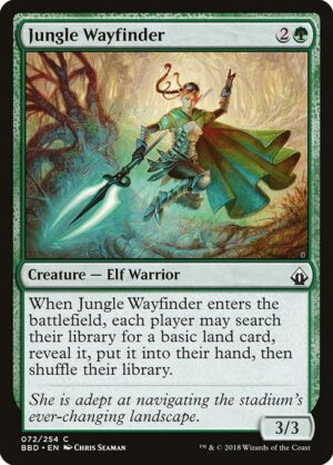 Jungle Wayfinder<br /><span class="collector-number">Collector No. 72</span>