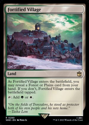 Fortified Village - Foil<br /><span class="collector-number">Collector No. 280</span>