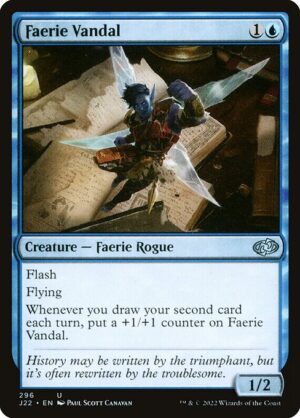 Faerie Vandal<br /><span class="collector-number">Collector No. 296</span>