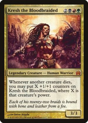Kresh the Bloodbraided - Foil<br /><span class="collector-number">Collector No. 5</span>