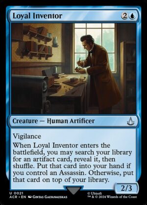 Loyal Inventor<br /><span class="collector-number">Collector No. 21</span>