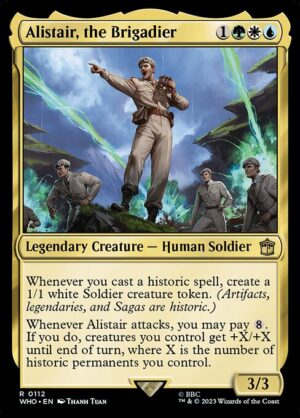 Alistair, the Brigadier - Foil<br /><span class="collector-number">Collector No. 112</span>