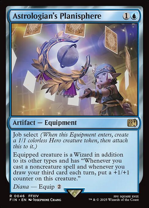 Astrologian's Planisphere - Foil<br /><span class="collector-number">Collector No. 46</span>