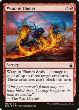 Wrap in Flames<br /><span class="collector-number">Collector No. 188</span>