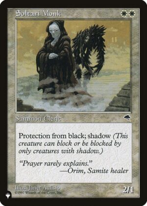 Soltari Monk<br /><span class="collector-number">Collector No. TMP-45</span>
