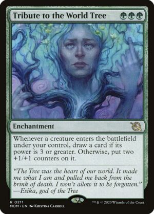 Tribute to the World Tree - Foil<br /><span class="collector-number">Collector No. 211</span>