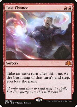 Last Chance - Foil<br /><span class="collector-number">Collector No. 127</span>