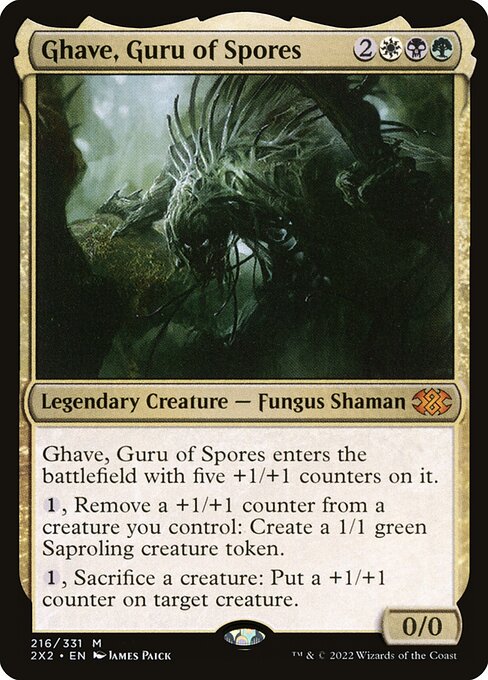 Ghave, Guru of Spores - Foil<br /><span class="collector-number">Collector No. 216</span>