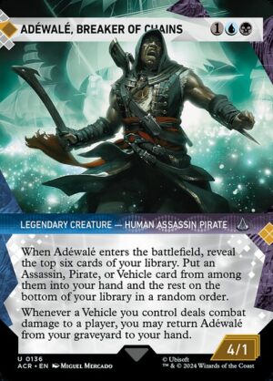 Adéwalé, Breaker of Chains<br /><span class="collector-number">Collector No. 136</span>