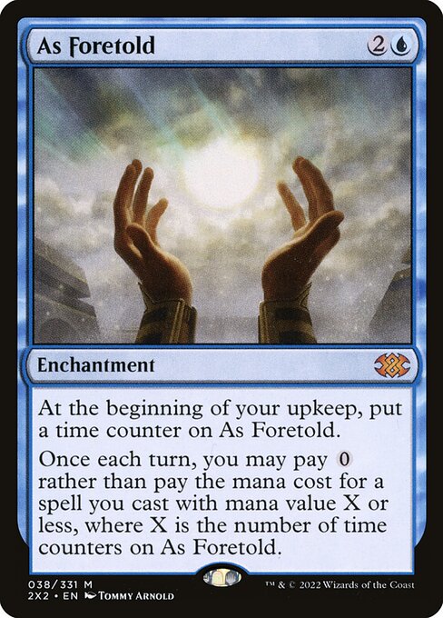 As Foretold - Foil<br /><span class="collector-number">Collector No. 38</span>