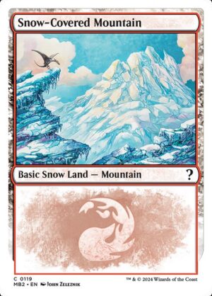 Snow-Covered Mountain<br /><span class="collector-number">Collector No. 119</span>