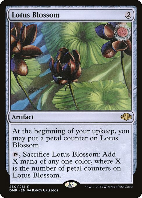 Lotus Blossom - Foil<br /><span class="collector-number">Collector No. 230</span>