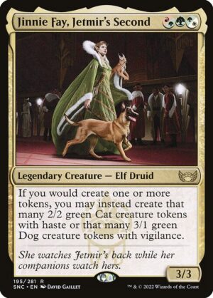 Jinnie Fay, Jetmir's Second - Foil<br /><span class="collector-number">Collector No. 195</span>