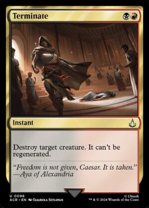 Terminate - Foil<br /><span class="collector-number">Collector No. 98</span>