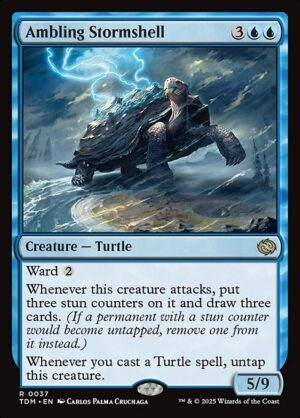 Ambling Stormshell - Foil<br /><span class="collector-number">Collector No. 37</span>