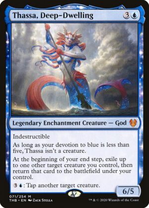 Thassa, Deep-Dwelling - Foil<br /><span class="collector-number">Collector No. 71</span>