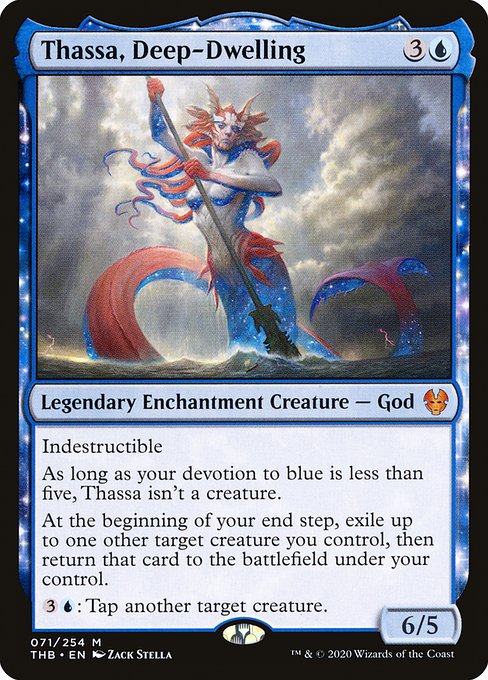 Thassa, Deep-Dwelling - Foil<br /><span class="collector-number">Collector No. 71</span>