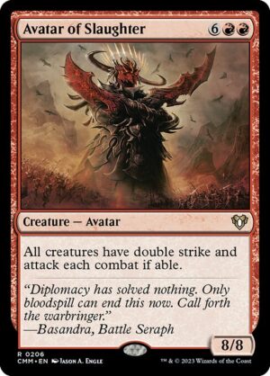 Avatar of Slaughter - Foil<br /><span class="collector-number">Collector No. 206</span>