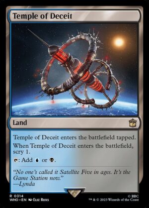 Temple of Deceit - Foil<br /><span class="collector-number">Collector No. 314</span>