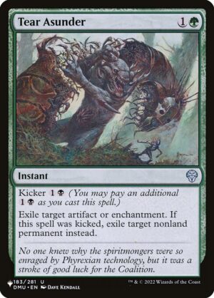 Tear Asunder<br /><span class="collector-number">Collector No. DMU-183</span>