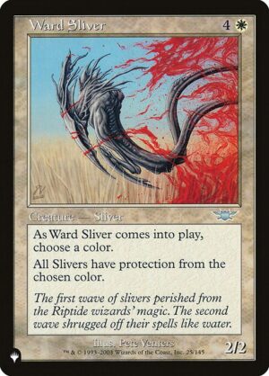 Ward Sliver<br /><span class="collector-number">Collector No. LGN-25</span>