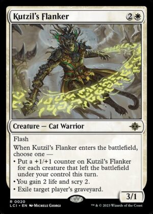 Kutzil's Flanker - Foil<br /><span class="collector-number">Collector No. 20</span>