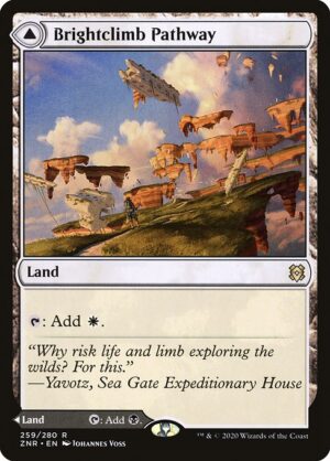 Brightclimb Pathway // Grimclimb Pathway - Foil<br /><span class="collector-number">Collector No. 259</span>