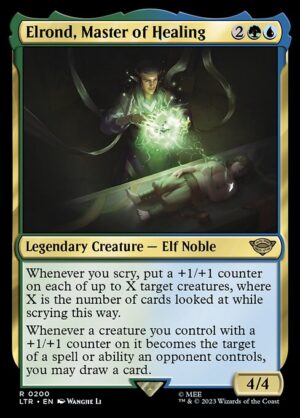 Elrond, Master of Healing - Foil<br /><span class="collector-number">Collector No. 200</span>