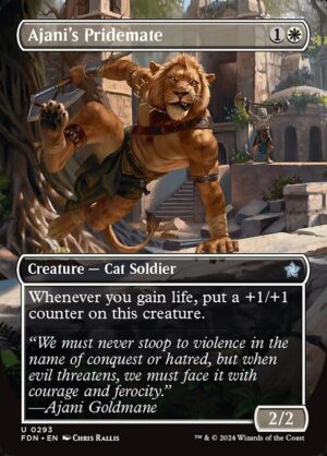Ajani's Pridemate - Foil<br /><span class="collector-number">Collector No. 293</span>
