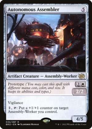 Autonomous Assembler<br /><span class="collector-number">Collector No. 34</span>