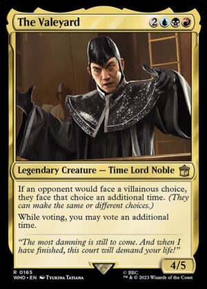 The Valeyard - Foil<br /><span class="collector-number">Collector No. 165</span>