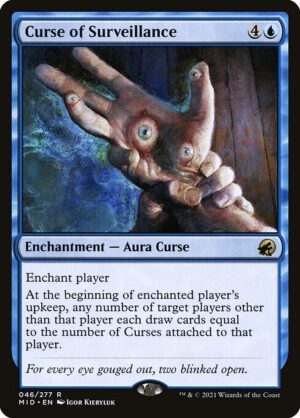 Curse of Surveillance - Foil<br /><span class="collector-number">Collector No. 46</span>