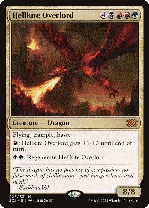 Hellkite Overlord - Foil<br /><span class="collector-number">Collector No. 225</span>