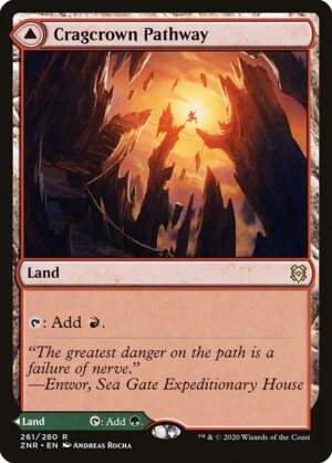 Cragcrown Pathway // Timbercrown Pathway - Foil<br /><span class="collector-number">Collector No. 261</span>