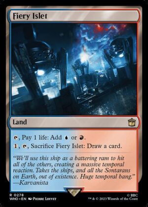 Fiery Islet - Foil<br /><span class="collector-number">Collector No. 278</span>