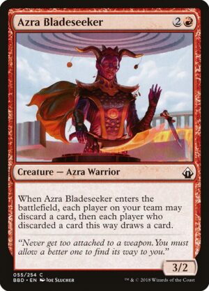 Azra Bladeseeker<br /><span class="collector-number">Collector No. 55</span>