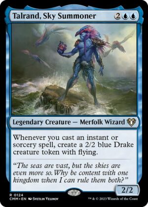 Talrand, Sky Summoner - Foil<br /><span class="collector-number">Collector No. 124</span>