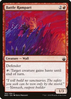 Battle Rampart<br /><span class="collector-number">Collector No. 165</span>