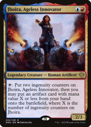 Jhoira, Ageless Innovator - Foil<br /><span class="collector-number">Collector No. 202</span>