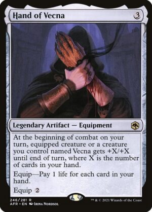 Hand of Vecna - Foil<br /><span class="collector-number">Collector No. 246</span>